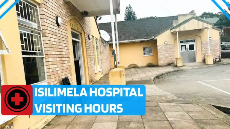 Isilimela Hospital Visiting Hours